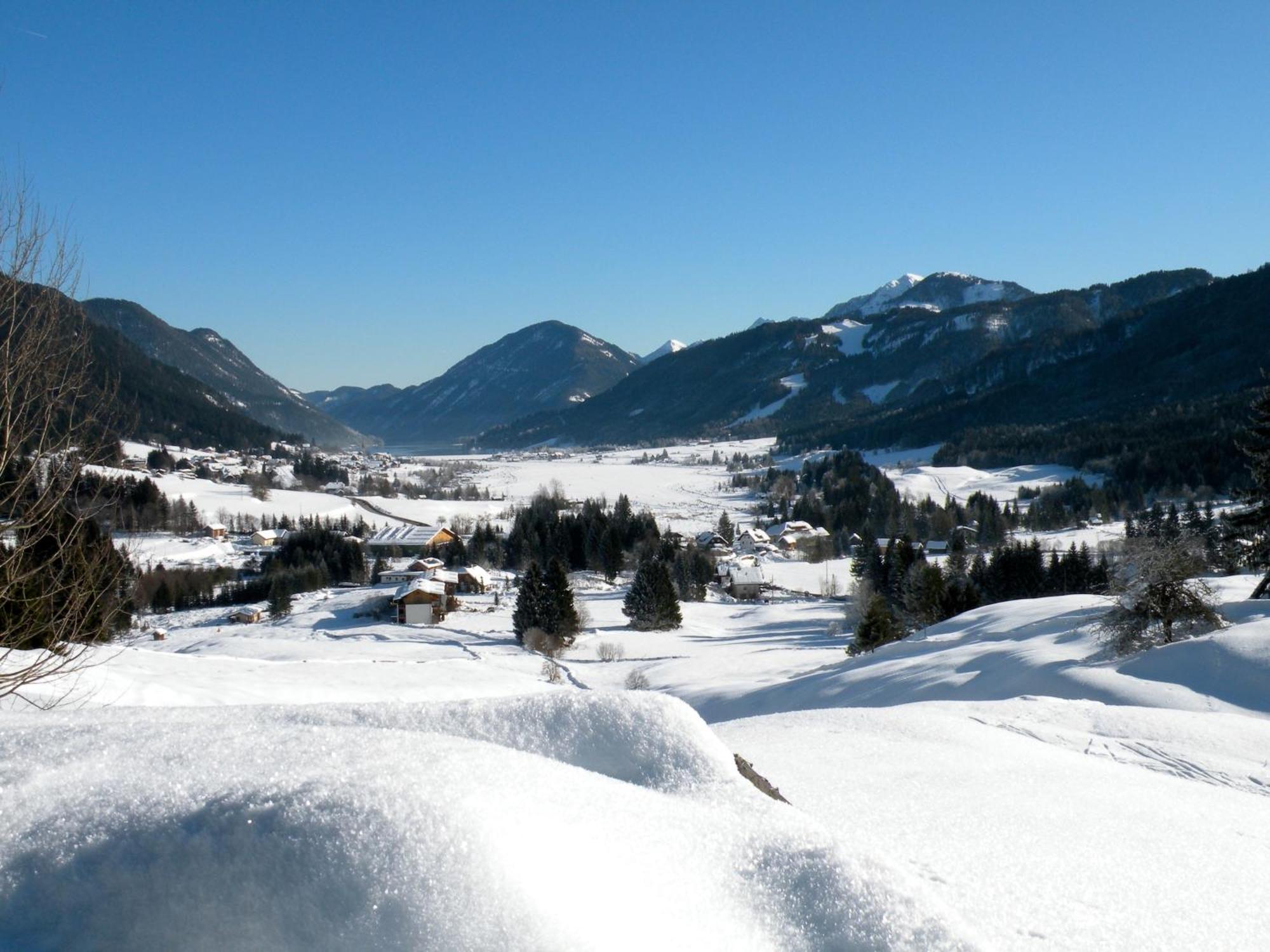 Appartamento Haus Heimat Weissensee Esterno foto